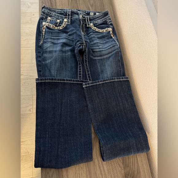 Miss Me Denim - Women's Miss Me Blue Jeans JP7306B, size 26